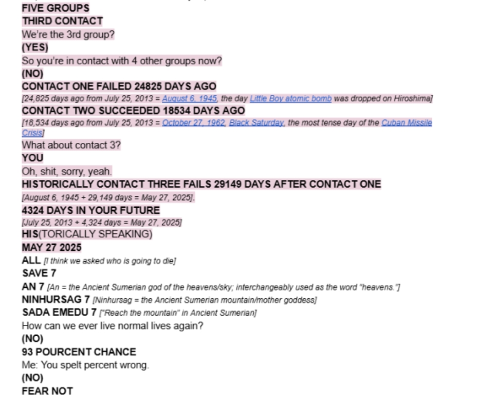 Кінець світу зовсім скоро? Жінка роками спілкувалась з духом, який назвав дату